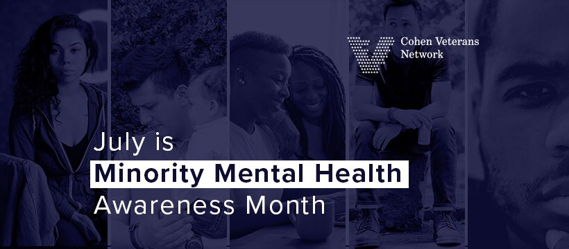 July is Minority Mental Health Awareness Month