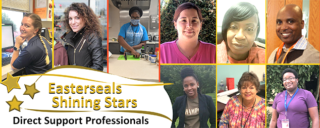 Easterseals Direct Support Professional shining stars