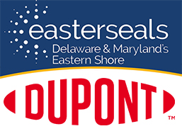 Logos of Easterseals and DuPont