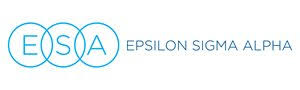 Epsilon Sigma Alha Logo - blue text on white background reads "ESA Epsilon Sigma Alpha," with a blue circle around each letter in the acronym "ESA" 