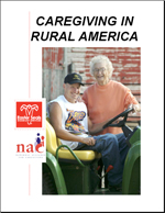 Cover image of the Caregiving in Rural America report