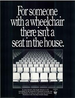 ADA 1990 poster movie theater