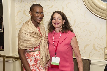 Claudia Gordon and Katy Neas at 2014 Advocacy Summit