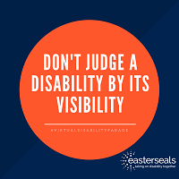 Don't judge a disability by its visibility