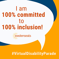 I am 100% committed to 100% inclusion!