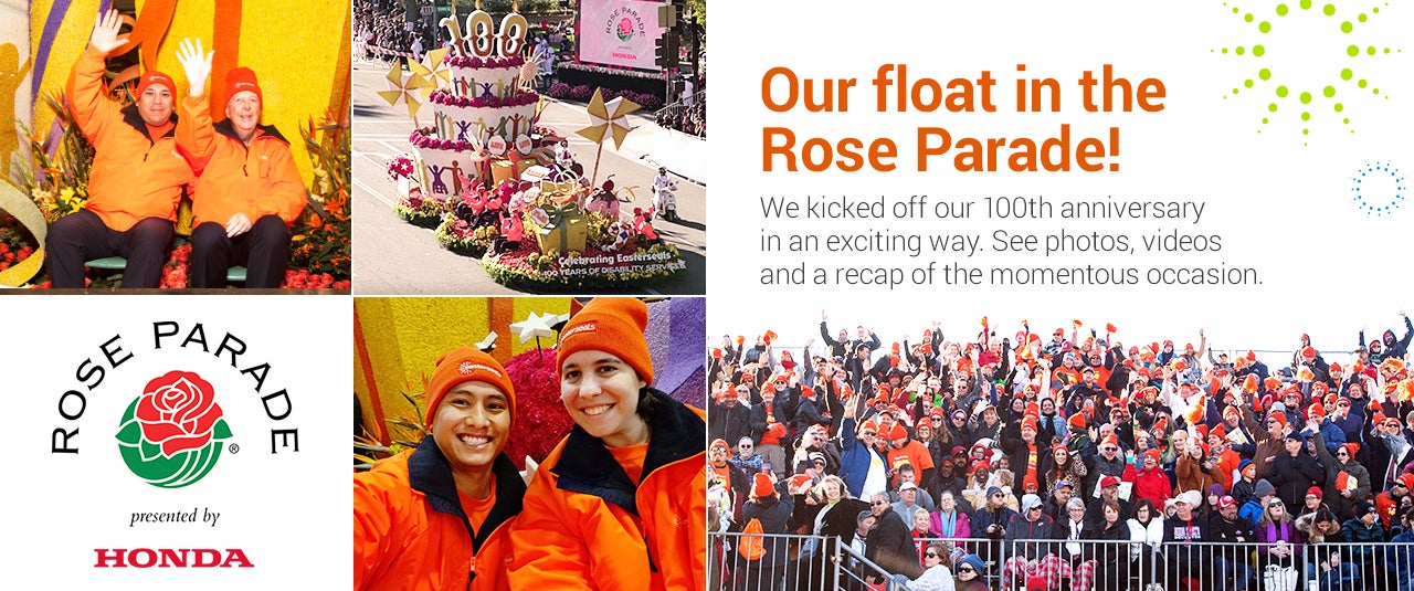 Easterseals’ 2019 Rose Parade float was a winner!