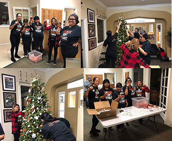 Century 21 Christmas tree Decorated by Easterseals Participants and Century 21 Associates 