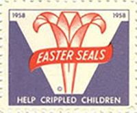 Stamp from Easterseals History