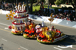 Photo of the Easterseals float in the 2019 Rose Parade