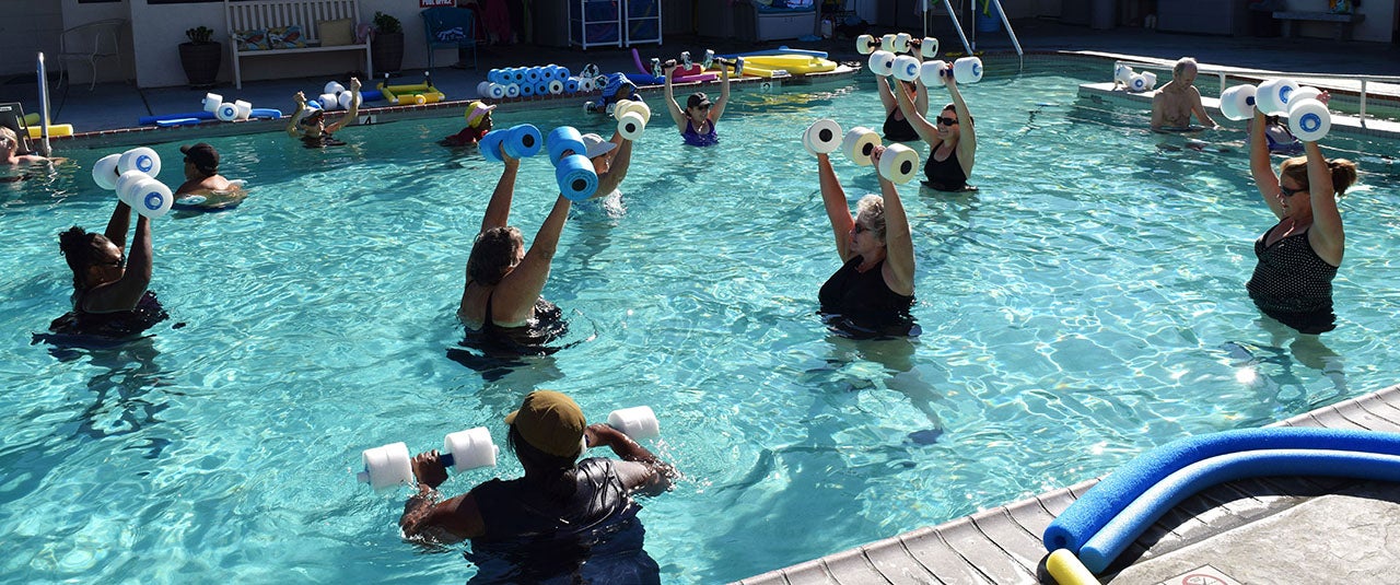 Warm Water Therapy Class Slide