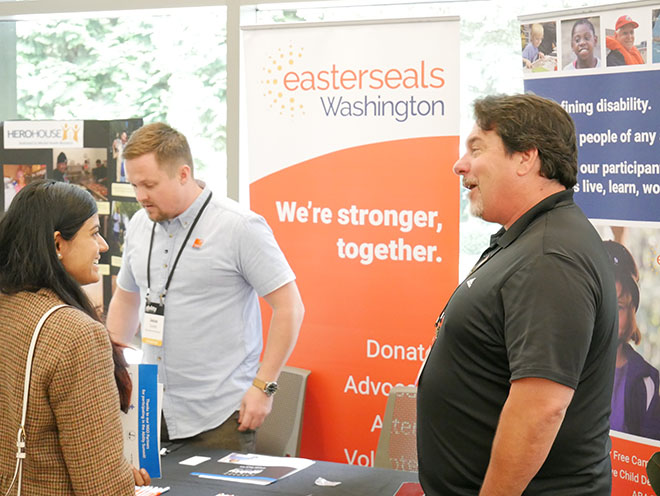 ESW Table at Microsoft Event