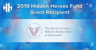 Cohen Clinic Receives Grant to Support Hidden Heroes