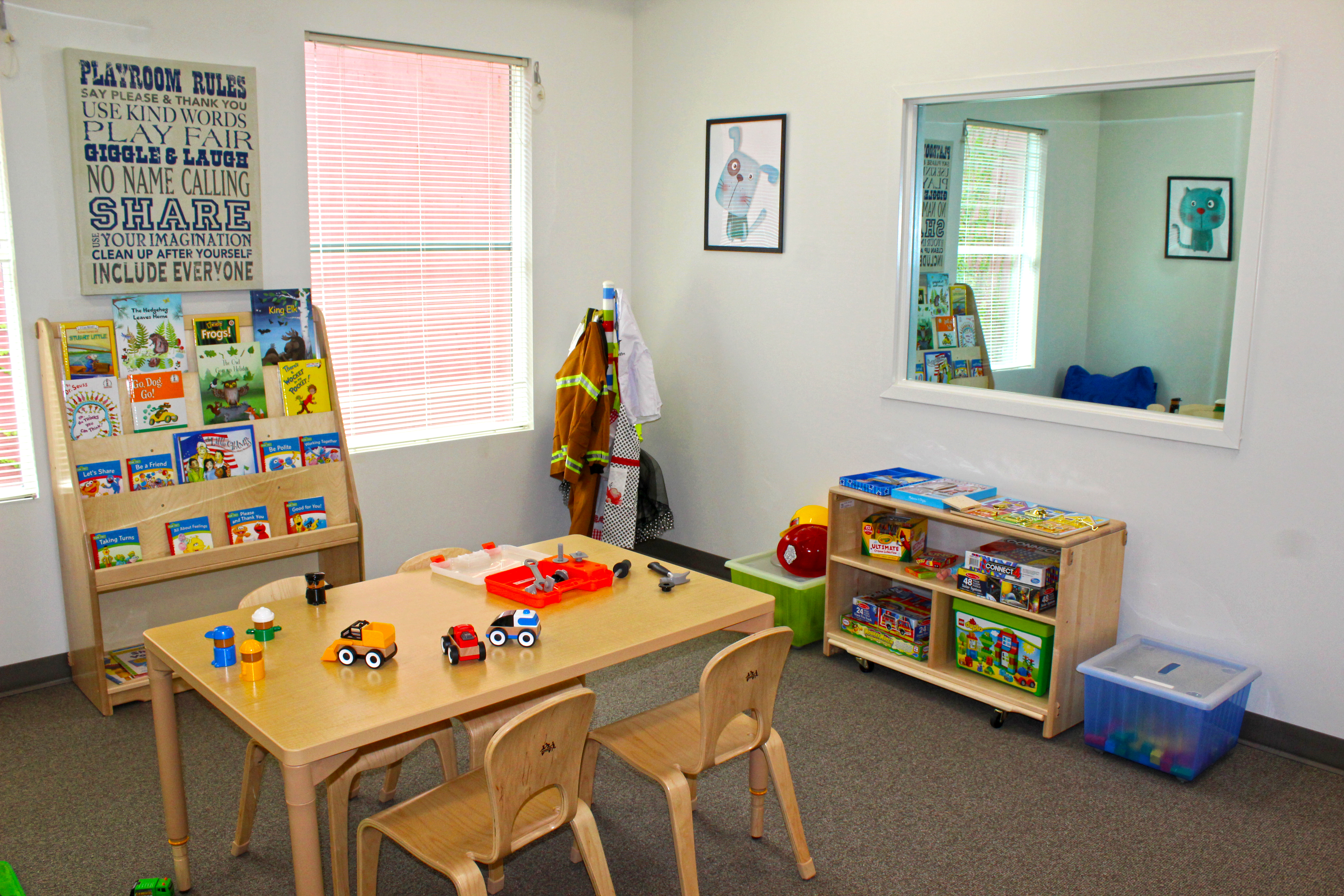 Cohen Collage Child Therapy Room