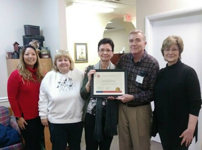 Good Shepherd Ministries of Hagerstown Certificate