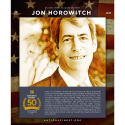 Jon Horowitch Nation's Finest 50 Award