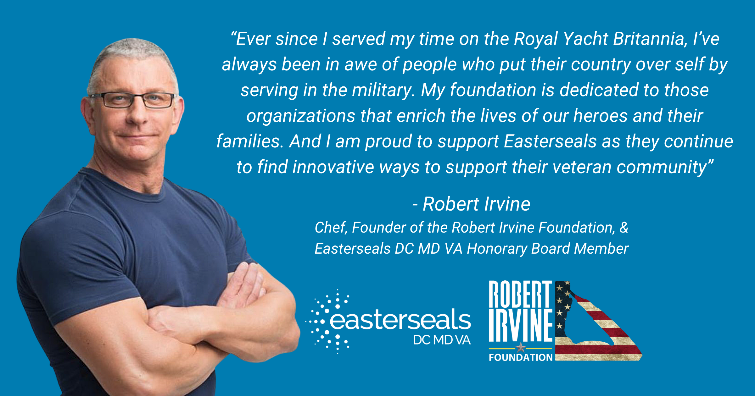 Robert Irvine Foundation Quote