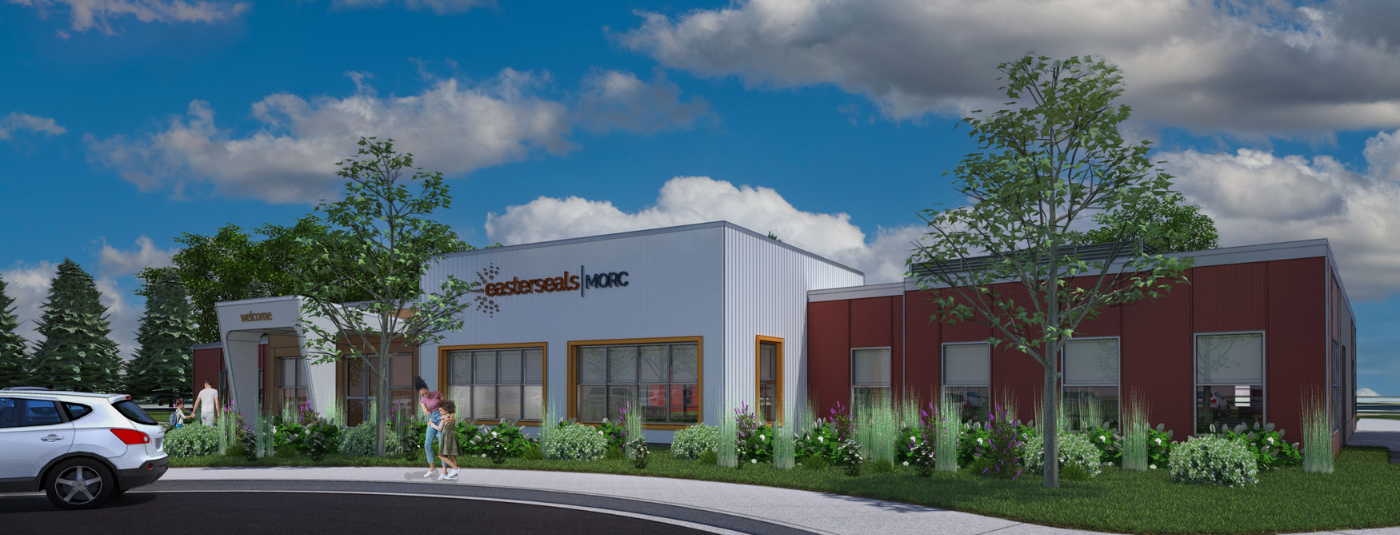 Rendering of autism comprehensive care center