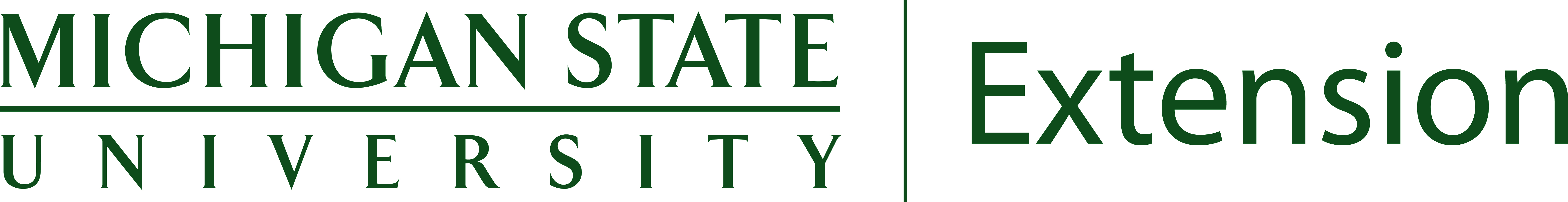 Michigan State Extension Center logo