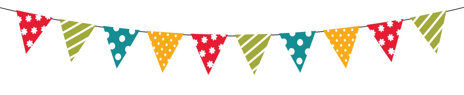 Birthday flags