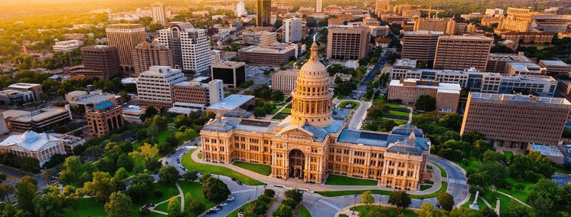 rendering of a government building with dome