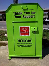 Easter Seals Donation Bin