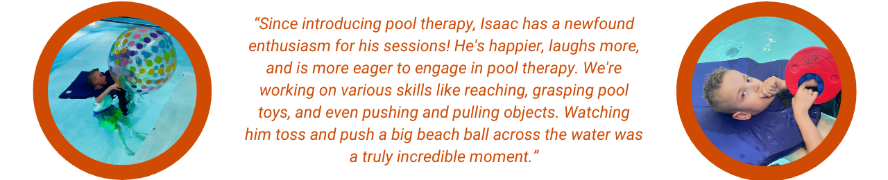 Isaac pool therapy
