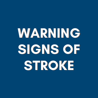NRADP Warning Signs of Stroke
