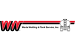 red and black logo for werts welding