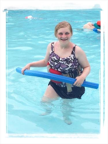 Kayleen was able to enjoy her first experience with Camp Fairlee thanks to the David Larmore Memorial