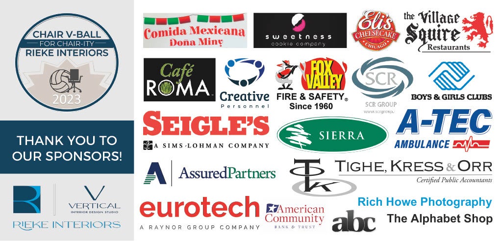 Logos of our 2023 R-Games sponsors