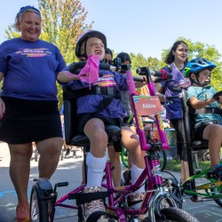 Bike for the kids participants 