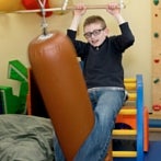 Boy on Trapeze