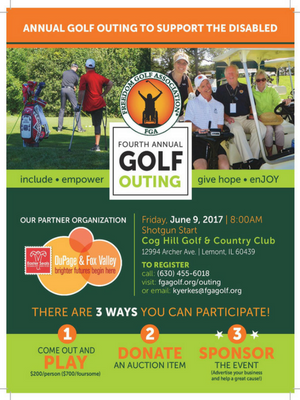 Golf Outing Flyer 2017