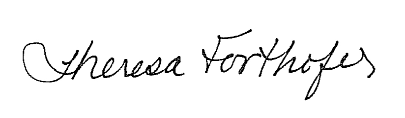 Theresa Signature
