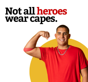 Not all heroes wear capes