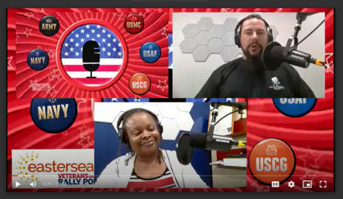 A video broadcast, featuring Easterseal's Broadcasting Students