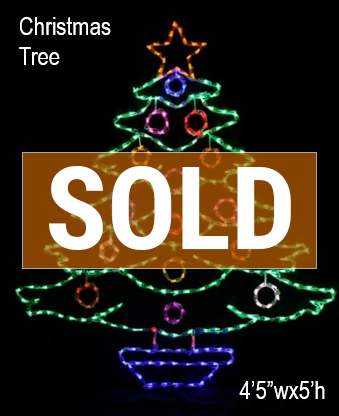 Christmas Tree display Sold