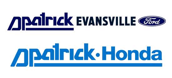 D-Patrick Evansville Ford and D-Patrick Evansville Honda logos