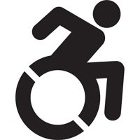 thumbnail wheelchair black and white