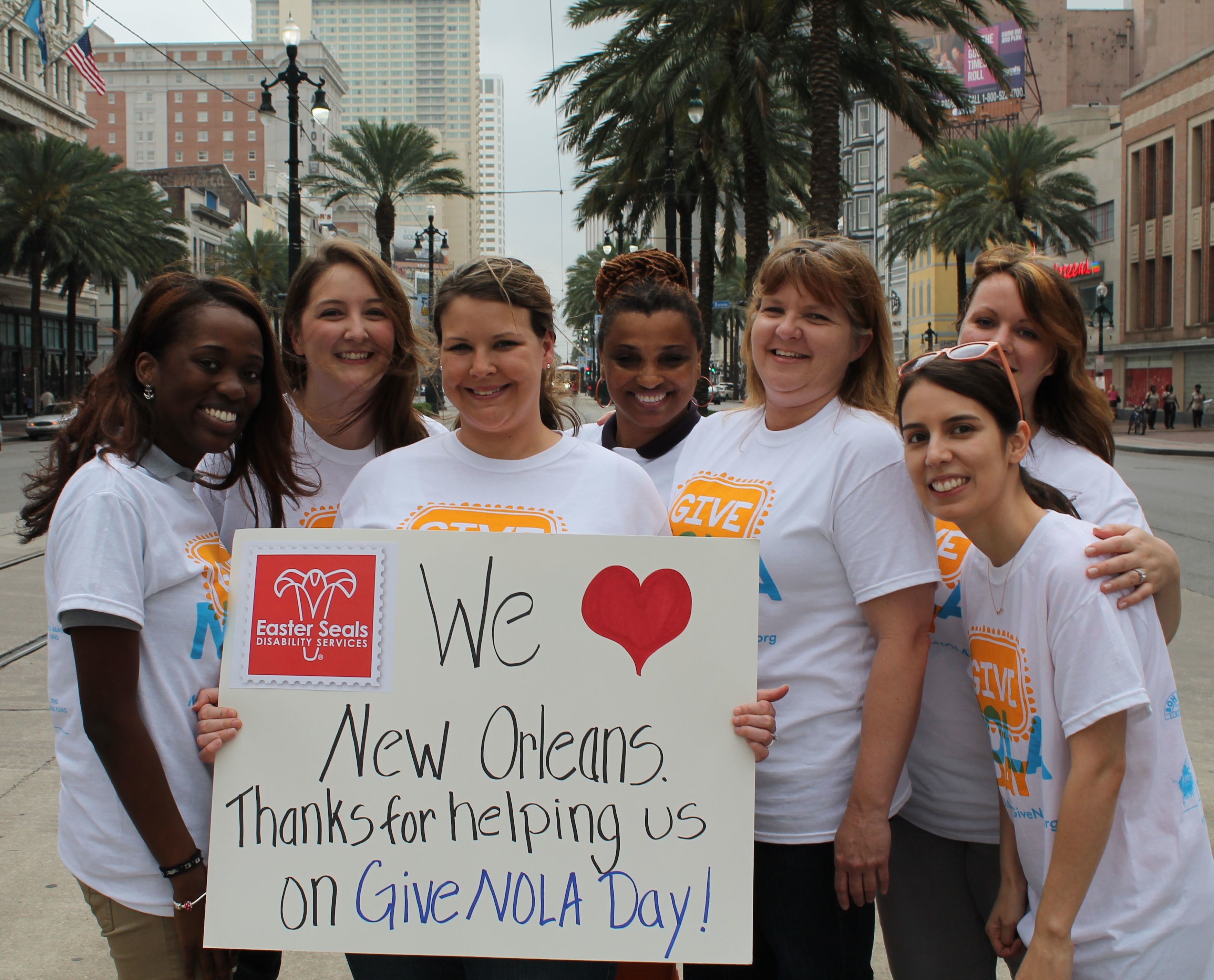 Easter Seals Louisiana participates in GiveNOLA Day