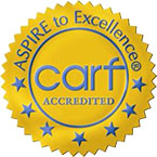 CARF accreditation logo