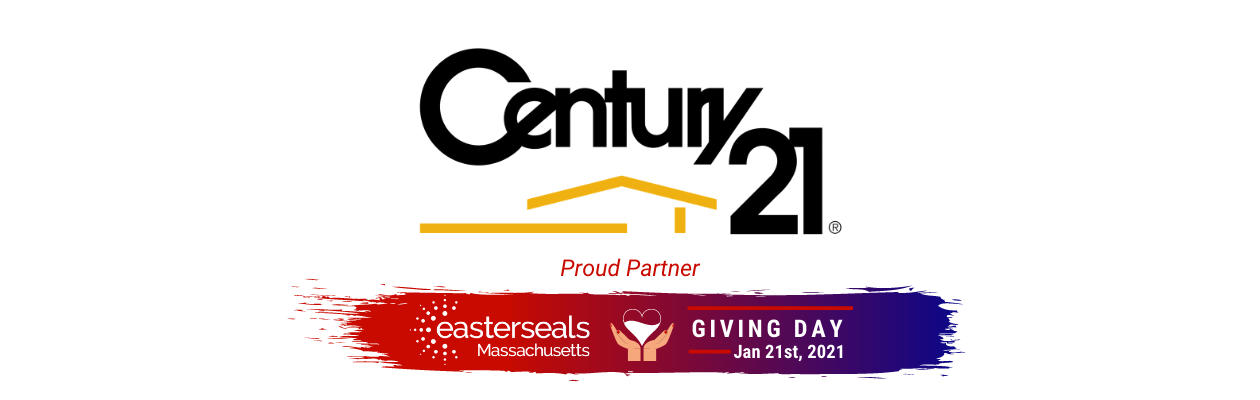 Century 21 logo. Proud partner of Giving Day LIVE Jan 21st, 2021
