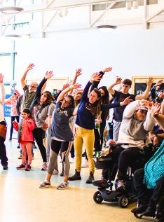 Crowd at Move with Me 2023
