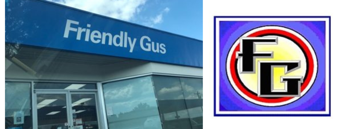 Friendly Gus Store Logo