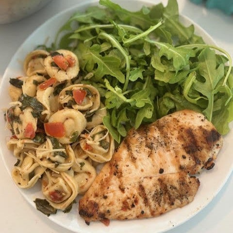 Bruschetta Tortellini Pasta Salad