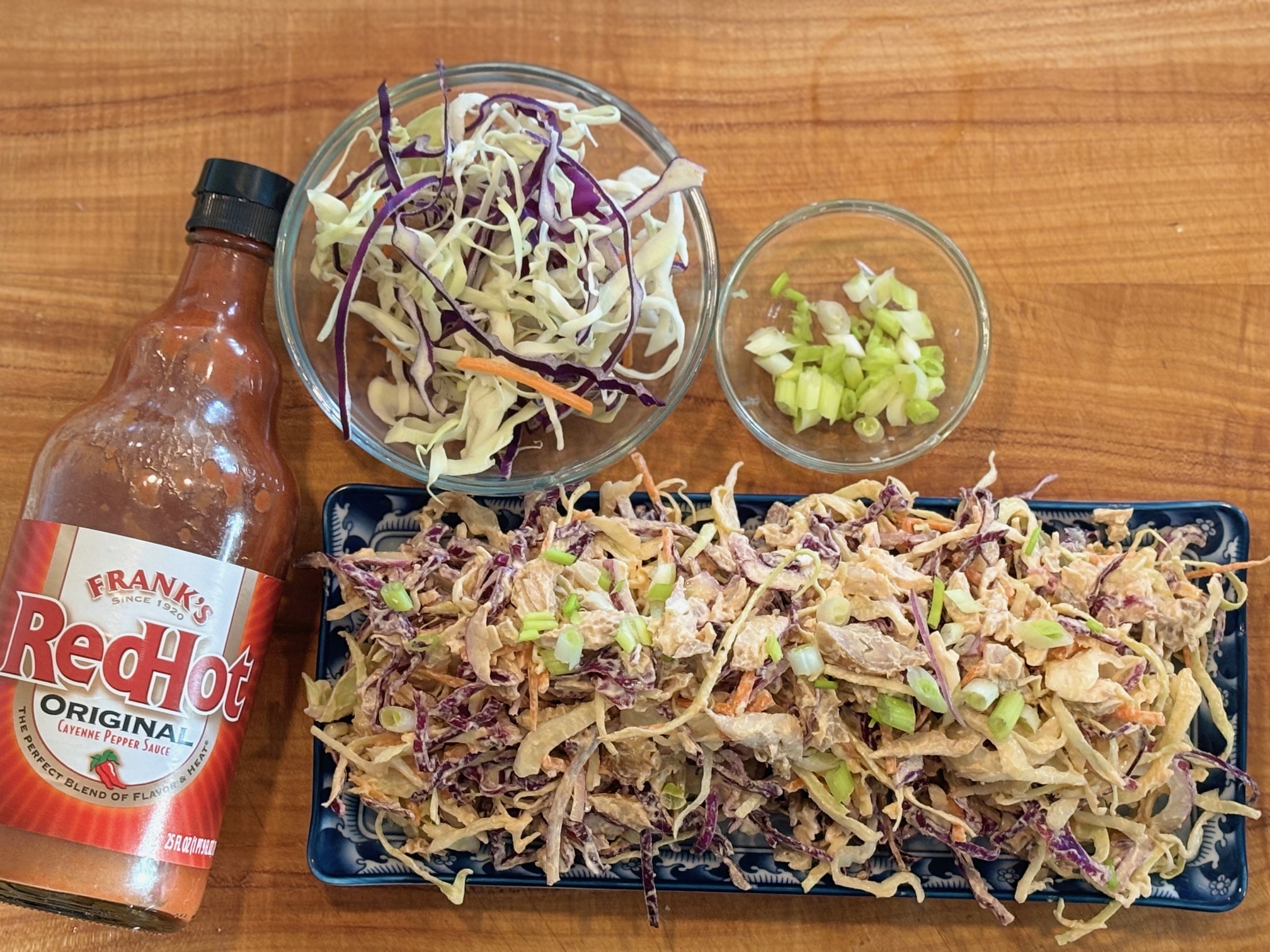 Buffalo-Style Chicken Slaw
