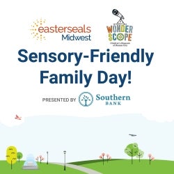 Promotional icon for Wonderscope Children's Museum Sensory-Friendly Day