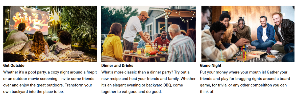 Friends and Family Ideas