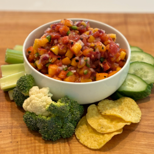 Summer Peach Salsa