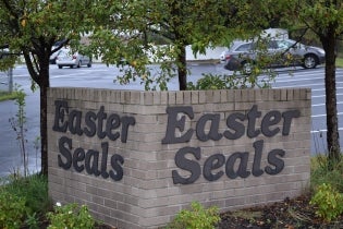 Edwards Parking Lot Entrance